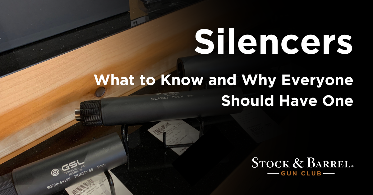 Silencers, What to Know and Why Everyone Should Have One Stock